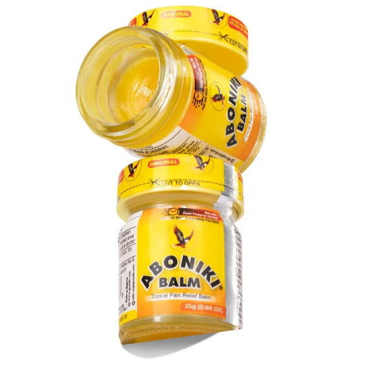 Aboniki Powerful Topical Pain Relief Balm with Natural Ingredients | Powerful Analgesic Soothing Relief for Joints & Muscle Pain, Soreness, Cramps | Long Lasting Full Body Rub (2 Glass Jars) AbonikiAU supplements