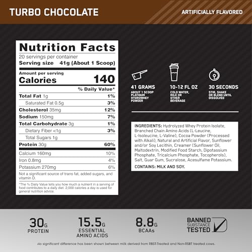 Optimum Nutrition Platinum Hydrowhey Protein Powder, 100% Hydrolyzed Whey Protein Optimum Nutrition Au supplements