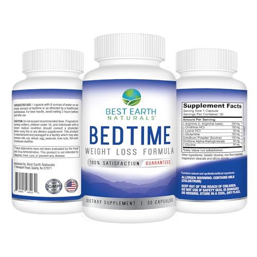 Best Earth Naturals Bedtime Weight Loss Supplement - Helps Boost Metabolism Best Earth Naturals Au supplements
