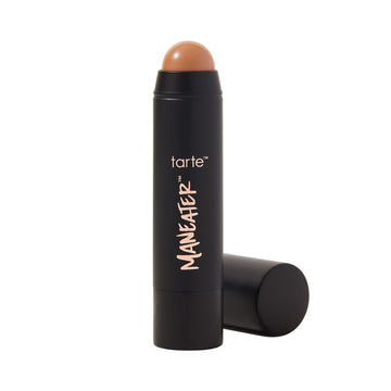 tarte maneater silk stick bronzer – Buildable Lightweight Cream Bronzer, Natural Matte Finish, Vegan & Cruelty-Free, full size, dusk tarte Au supplements