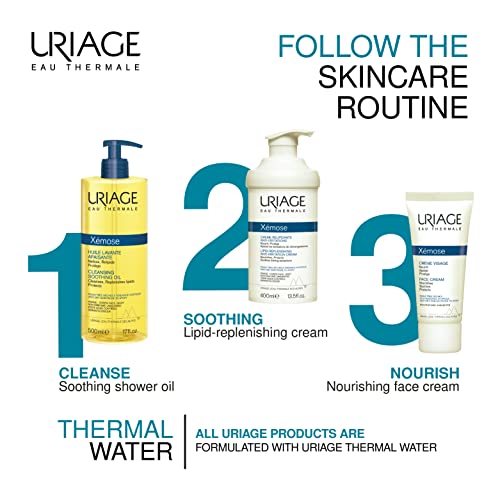 Uriage Xemose Lipid-Replenishing Anti-Irritation Cream | Soothing Moisturizing Lotion Uriage Au supplements