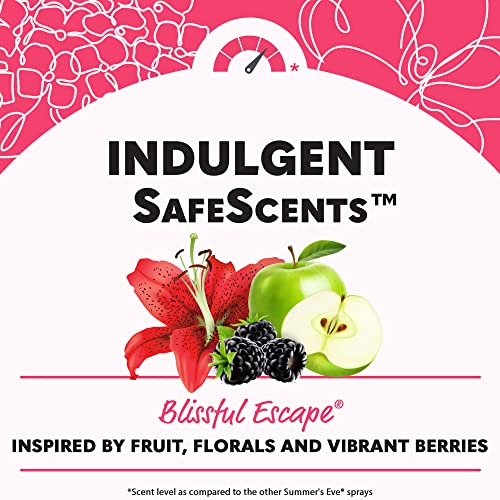 Summer's Eve Refresher Mist, Feminine Spray Reduces Odor, Blissful Escape, Body Spray for Women Summer's Eve Au supplements