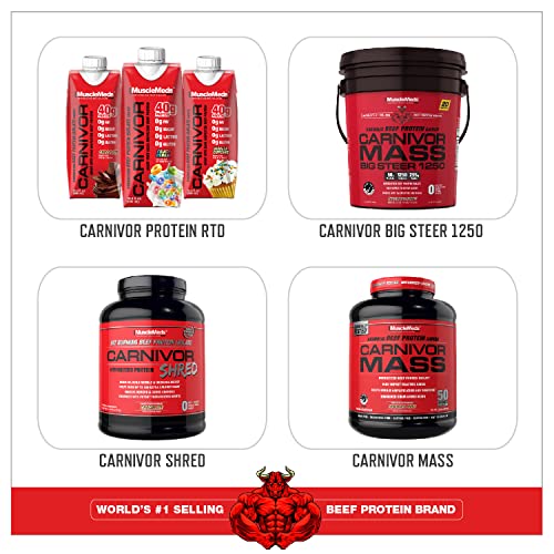 MuscleMeds Carnivor Beef Protein Isolate Powder, Chocolate Peanut Butter, 4.14 Pound MuscleMeds Au supplements