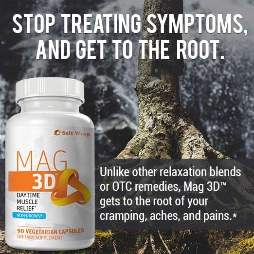 SaltWrap Mag 3D – Daytime (Non-Drowsy) Leg Cramp & Muscle Relief Support - Natural SaltWrap Au supplements