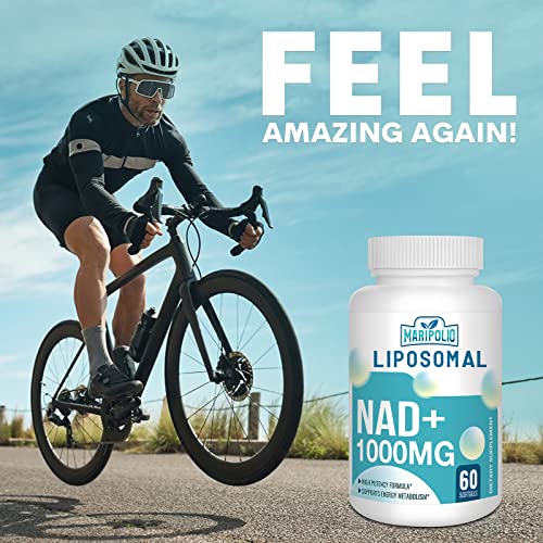 Liposomal NAD+ Supplement 1000 mg | Highest NAD Pontecy | Max Absorption | Pure NAD Maripolio Au supplements