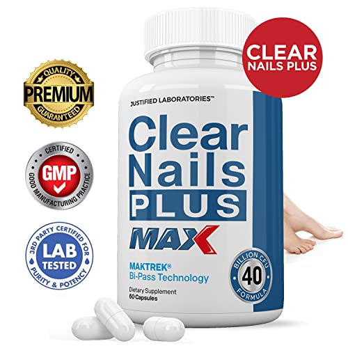 Justified Laboratories (2 Pack) Clear Nails Plus Max Pills 40 Billion CFU Probiotic Supports Justified Laboratories Au supplements
