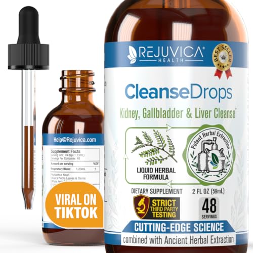 Cleanse Drops - Advanced Kidney & Gallbladder Cleanse Support Rejuvica Health Au supplements
