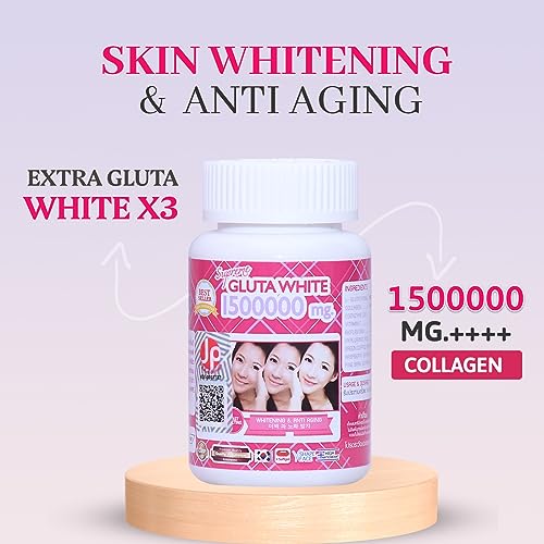 Supreme Gluta White 1500000mg for Skin Lightening, Skin Moisturizer, Collagen Stimulator Healthy Supreme Gluta White Au supplements