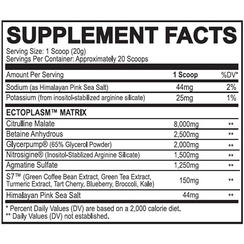 Black Magic Supply Ecto Plasm - Sherbet Pop - Non-Stimulant Pump Igniter - Supernatural Black Magic Supply Au supplements