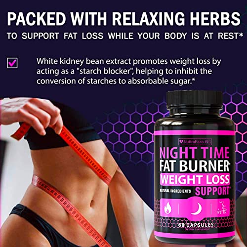 (2 Pack) Night Time Weight Loss Pills for Women Belly Fat Burner for Women NuttraFaza INC Au supplements