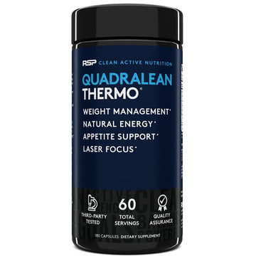 RSP Nutrition QuadraLean Thermogenic Fat Burner for Men & Women, Weight Loss Supplement RSP NUTRITION Au supplements