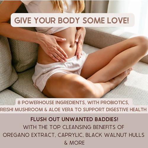 SACRALMOON Candida Cleanse - 8 Cleansing Ingredients for Digestive Support and Feminine Care SACRALMOON Au supplements