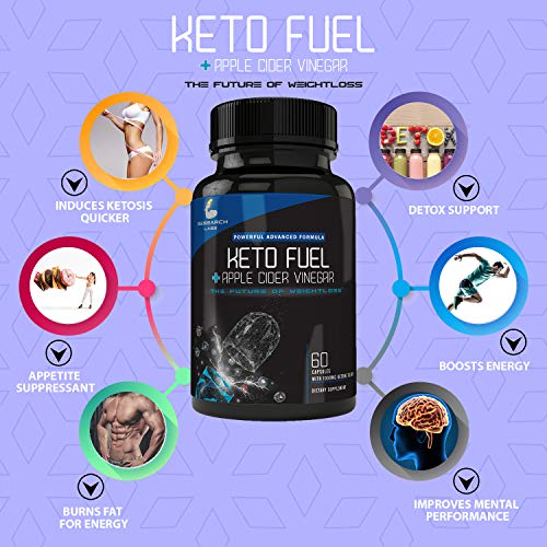 Research Labs 2 fer 1 Ad - Advanced Keto Diet Pills Supplement w/ Apple Cider Vinegar Research Labs Au supplements