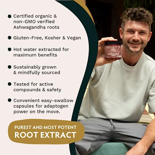 TRIBE ORGANICS Vegan Ashwagandha KSM 66 Pure Organic Root Powder Extract Ayurvedi TRIBE ORGANICS Au supplements