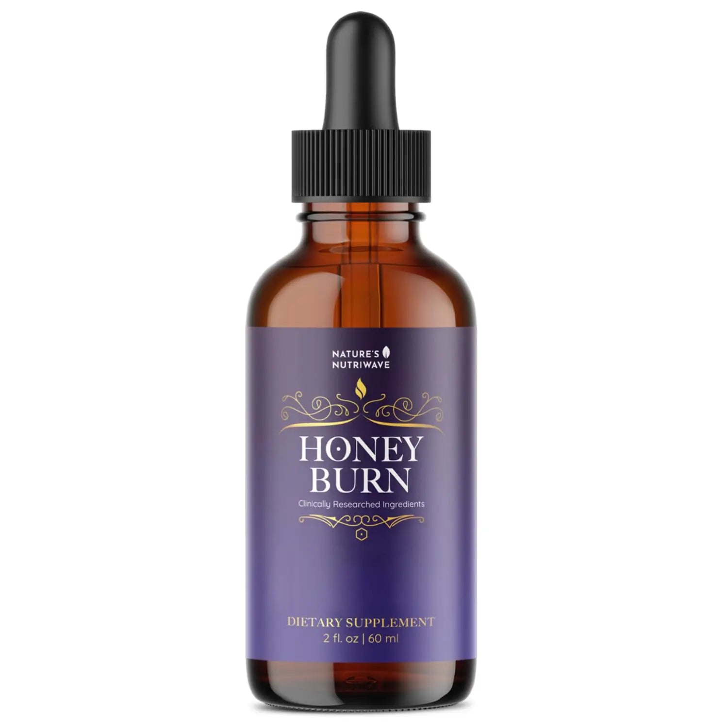 HoneyBurn Purple Honey – Natural Daily Supplement with 11 Plant & Bee-Based Ingredients – Supports Healthy Digestion & Balanced Body Routine – 60 ml, 30 Servings, 1 Month Supply Nature’s NutriWave Au supplements