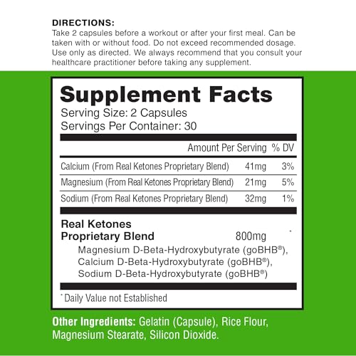 Real Ketones BHB Exogenous Ketones Keto Pills Keto Electrolytes Pills for Enhanced Real Ketones Au supplements