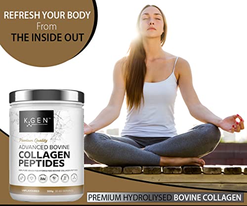 K-GEN Bovine Collagen Powder with Premium Quality Ingredients – Pure Hydrolysed Grass-Fed Bovine Collagen K GEN ketogenic enhancement Au supplements
