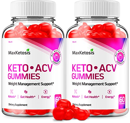 (2 Pack) Max Ketosis Keto ACV Gummies Max Ketosis Advanced Formula Apple Cider Vinegar Rillvo Au supplements