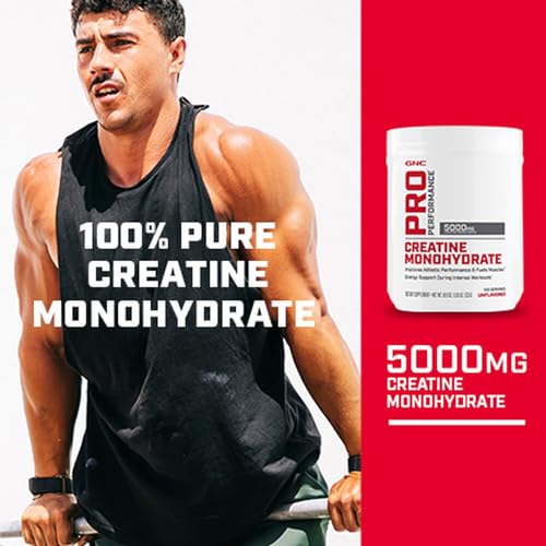 GNC Pro Performance Pro Performance Creatine Monohydrate - 50 Servings GNC Au supplements