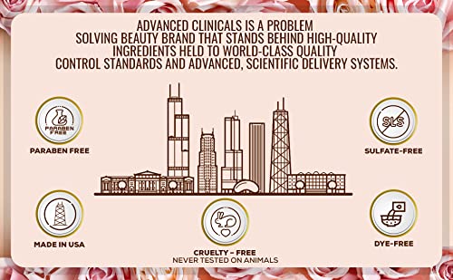Advanced Clinicals Bulgarian Rose Anti Aging Vitamin E Moisturizer Body Lotion & Face Advanced Clinicals Au supplements