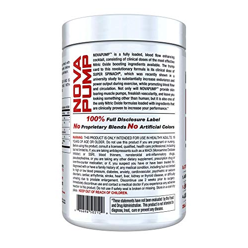 InnovaPharm NOVAPUMP (Unflavored) 320 Grams InnovaPharm Au supplements