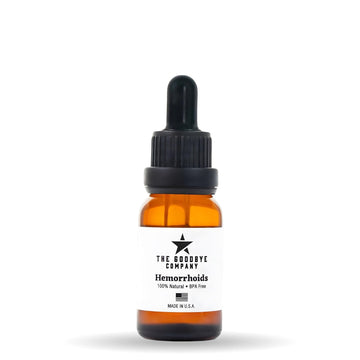 The Goodbye Company Organic Hemorrhoid Relief Serum - Natural Witch Hazel Treatment for Pain, Itch & Swelling - Internal External Soothing Formula - Vegan, USA Made, 15mL The Goodbye Company Au supplements