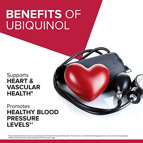 Qunol Mega Ubiquinol CoQ10 100mg Softgels- Superior Absorption - Active form Qunol Au supplements