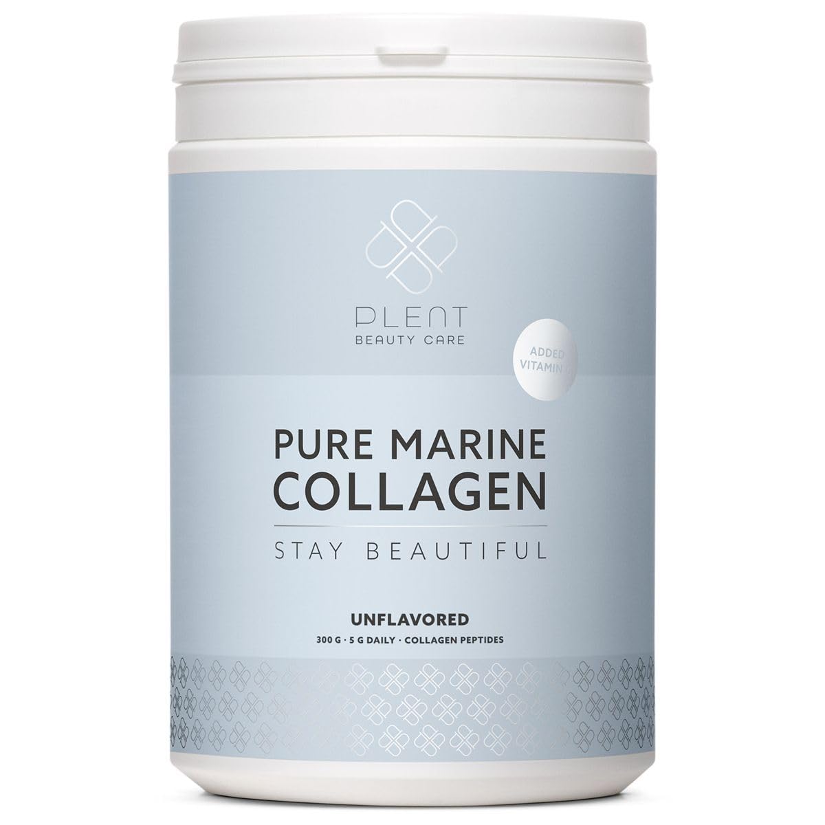 Plent Pure Marine Collagen Unflavored - Stay Beautiful - 5G Daily - Collagen Peptides - 300g Plent Au supplements