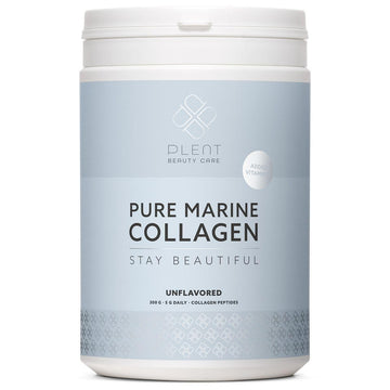 Plent Pure Marine Collagen Unflavored - Stay Beautiful - 5G Daily - Collagen Peptides - 300g Plent Au supplements