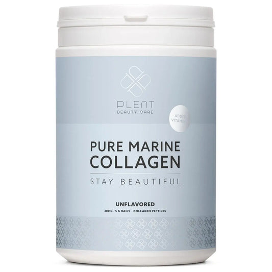 Plent Pure Marine Collagen Unflavored - Stay Beautiful - 5G Daily - Collagen Peptides - 300g PlentAU supplements