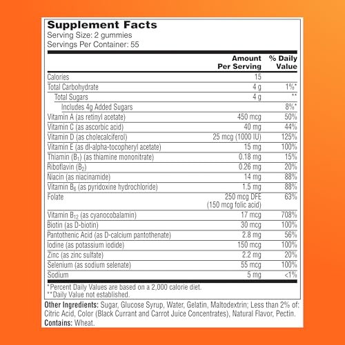 One A Day Multivitamin for Women 50 and Over, Women's Multivitamin Gummy 50 plus for Immune Support ONE A DAY Au supplements