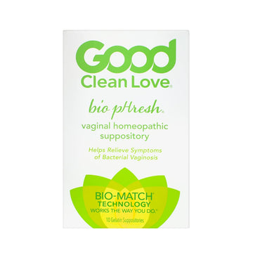 Good Clean Love BiopHresh Vaginal Homeopathic Suppository, Bacterial Vaginosis Treatment for Women Good Clean Love Au supplements