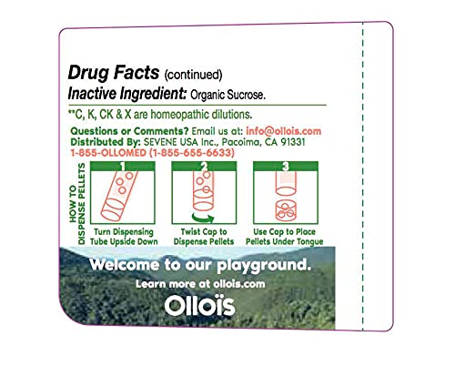 OLLOIS Allium Cepa 200ck Organic & Lactose-Free Homeopathic Medicine, 80 Pellets (Pack of 1) OLLOÏS Au supplements