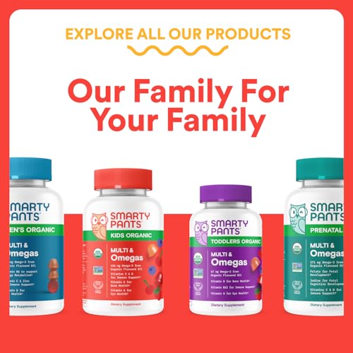SmartyPants Kids Multivitamin Gummies - Improved Formula: Omega 3 (DHA/EPA), Vitamins D3, C, B12, B6, Vitamin A, K & Zinc SmartyPants Au supplements