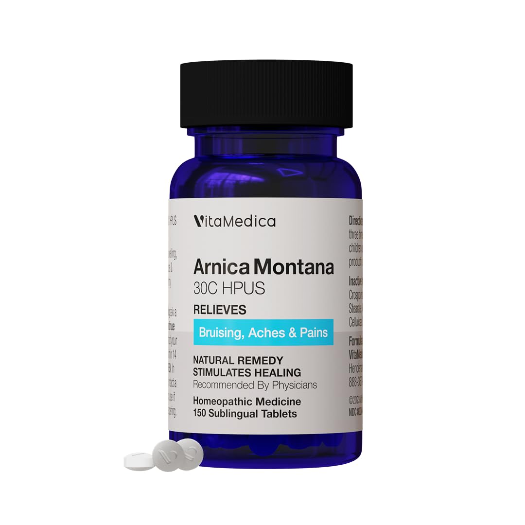 VitaMedica Arnica Montana 30C Rapid Dissolve Tablets for Natural Pain, Bruising, and Swelling Support VitaMedica Au supplements