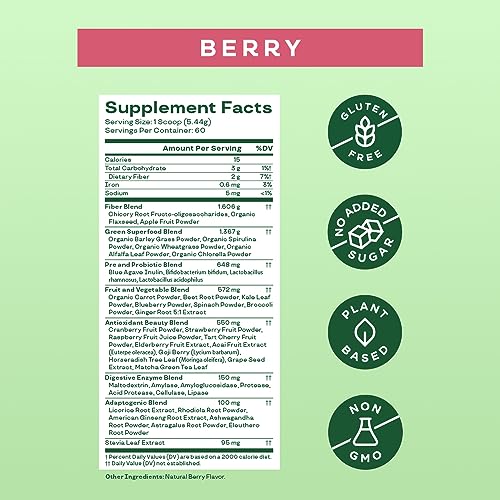 Bloom Nutrition Super Greens Powder for Digestive Health - Probiotics, Digestive Bloom Nutrition Au supplements