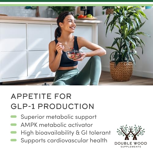 Dihydroberberine Supplement 100mg, 60 Capsules (Patented GlucoVantage Super Berberine, May be 5X More Effective Than Berberine with Less Side Effects) Third Party Tested, Vegan Safe by Double Wood Double Wood Supplements Au supplements