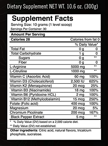 MTN OPS Enduro Nitric Oxide Supplement & Energy Drink Mix with L Arginine & L Citrulline MTN OPS Au supplements