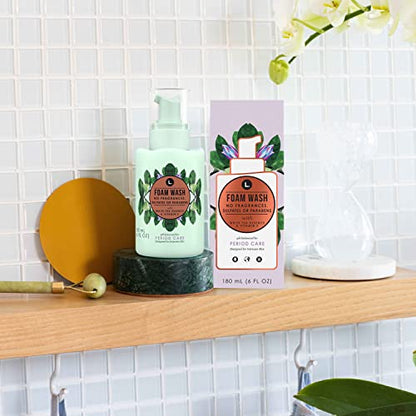 L. Fragrance Free Period Care Foaming Wash, pH Balanced, Free from Fragrances, Sulfates L.US supplements