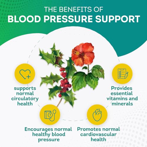 PurePremium Blood Pressure Support Supplement with Hawthorn, Hibiscus & Garlic Extract PurePremium Supplements Au supplements