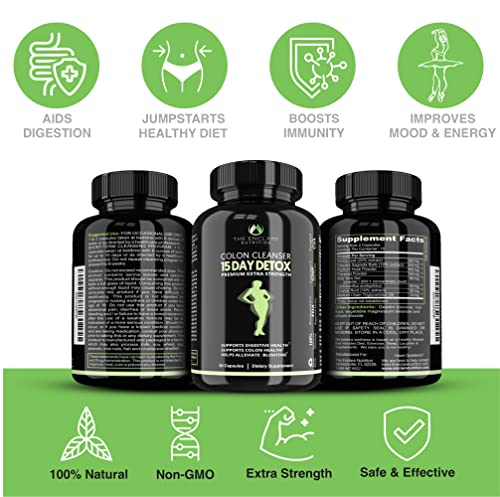 THE ENCLARE NUTRITION Colon Cleanser Detox. Premium 15 Day Fast-Acting Diet Pills THE ENCLARE NUTRITION Au supplements
