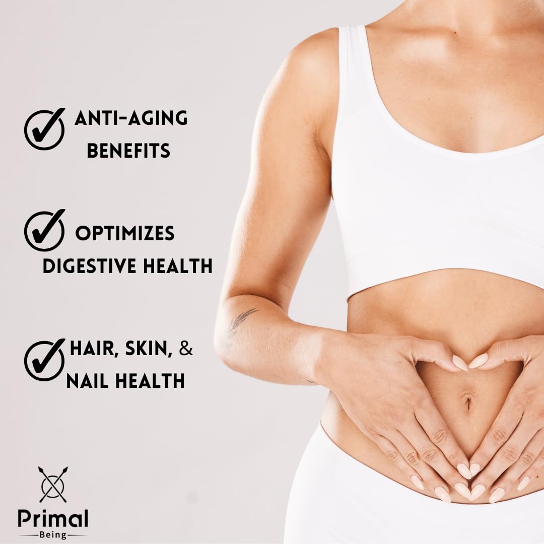 Primal Being Grassfed Beef Colostrum - Supports Immune Function, Gut Health, Hair Primal Being Au supplements