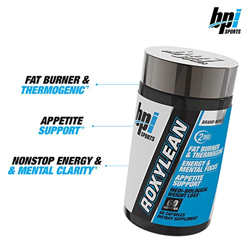 BPI Sports -Roxylean Extreme Fat Burner & Weight Loss Supplement, 60Count BPI Sports Au supplements
