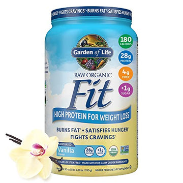 Garden of Life Raw Organic Fit Vegan Protein Powder Vanilla, 28g Plant Based Protein Garden of Life Au supplements