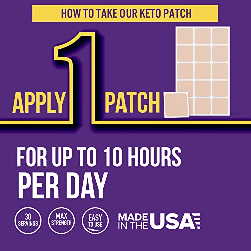 VitaPatch Keto Patch with B12 Methylcobalamin and Vitamin Guarana B12 Patch for Energy VitaPatch Au supplements