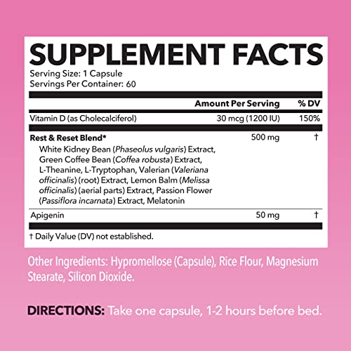 Night Time Fat Burner for Women | Weight Loss and Sleep Support Blend With Apigenin HAVASU NUTRITION Au supplements