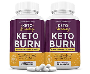 (2 Pack) Keto Advantage Keto Burn Pills Includes Apple Cider Vinegar goBHB Exogenous Justified Laboratories Au supplements