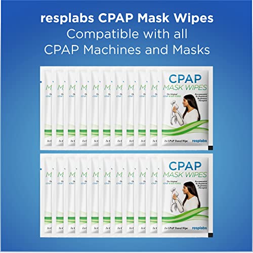 resplabs CPAP Mask Cleaning Wipes - Unscented, Alcohol-Free Cleaner RespLabs Medical Inc. Au supplements